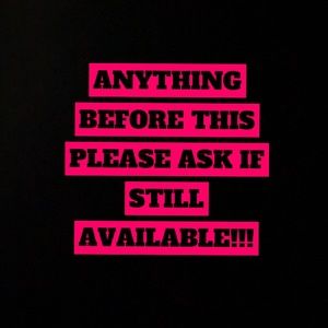 Anything before!!